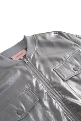 HUNKØN Patrice Jacket Jackets Silver