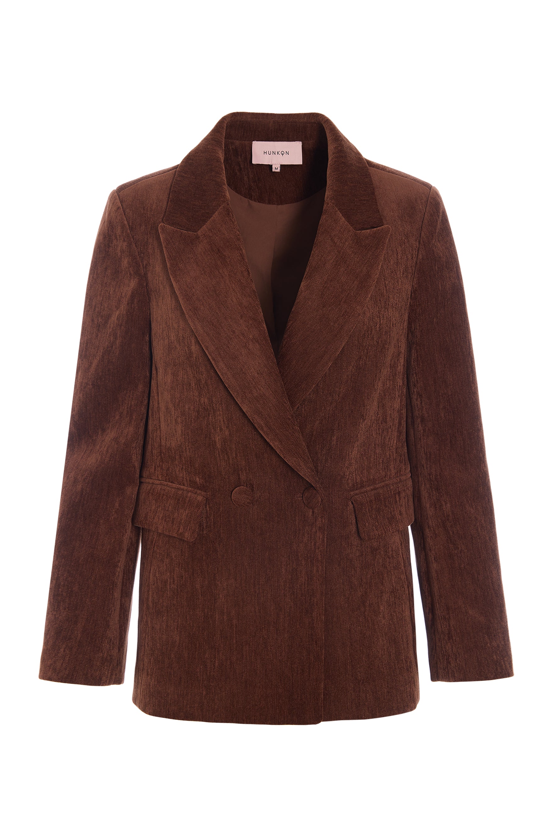 HUNKØN Petra Blazer Jackets Brown