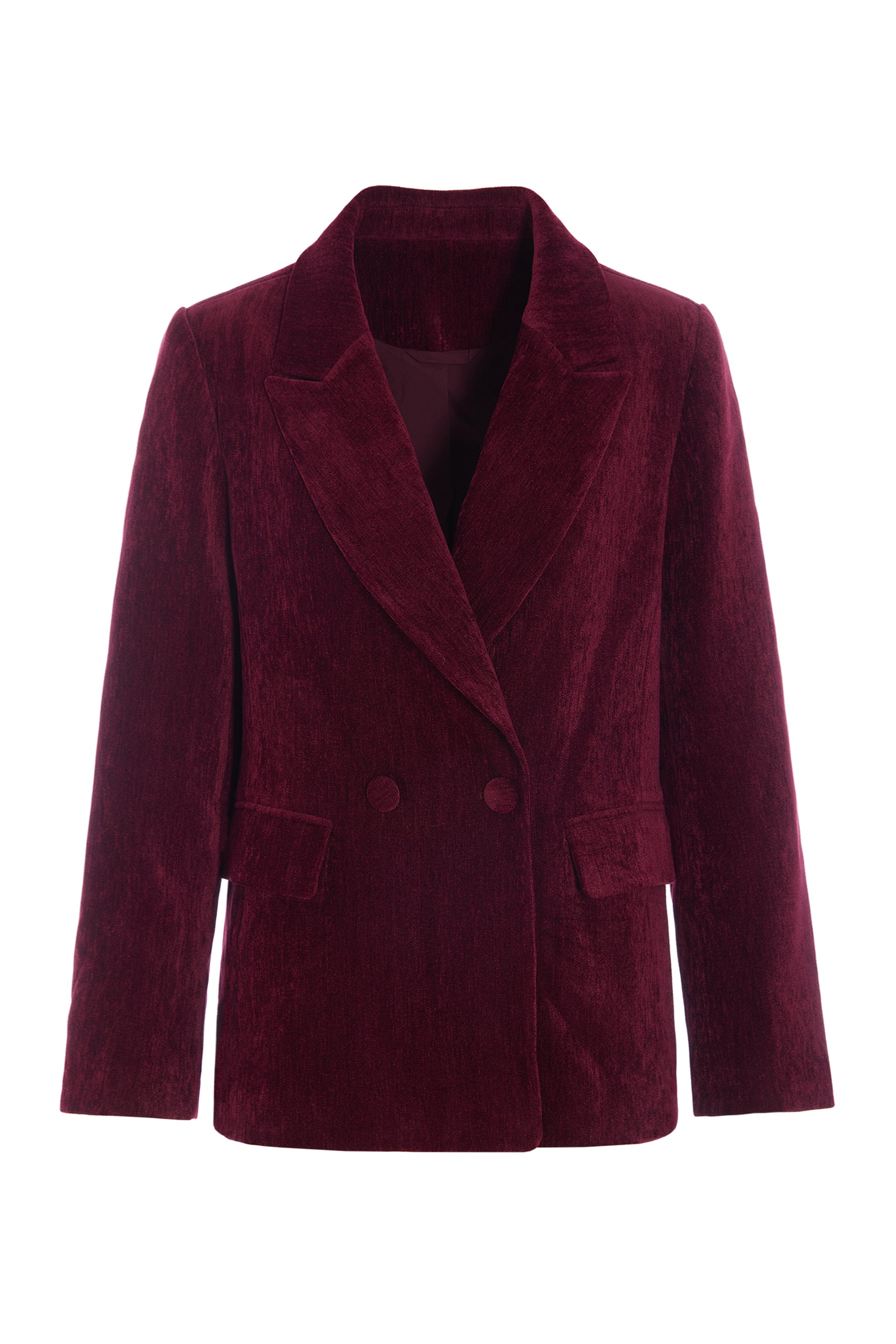 HUNKØN Petra Blazer Jackets Burgundy