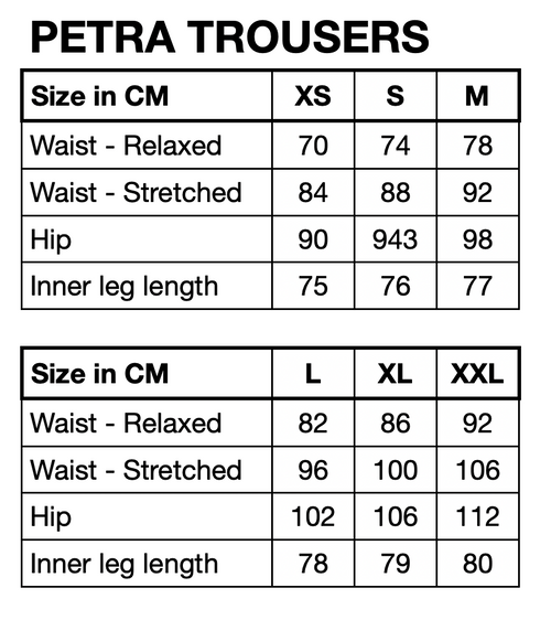 HUNKØN Petra Trousers Trousers Brown