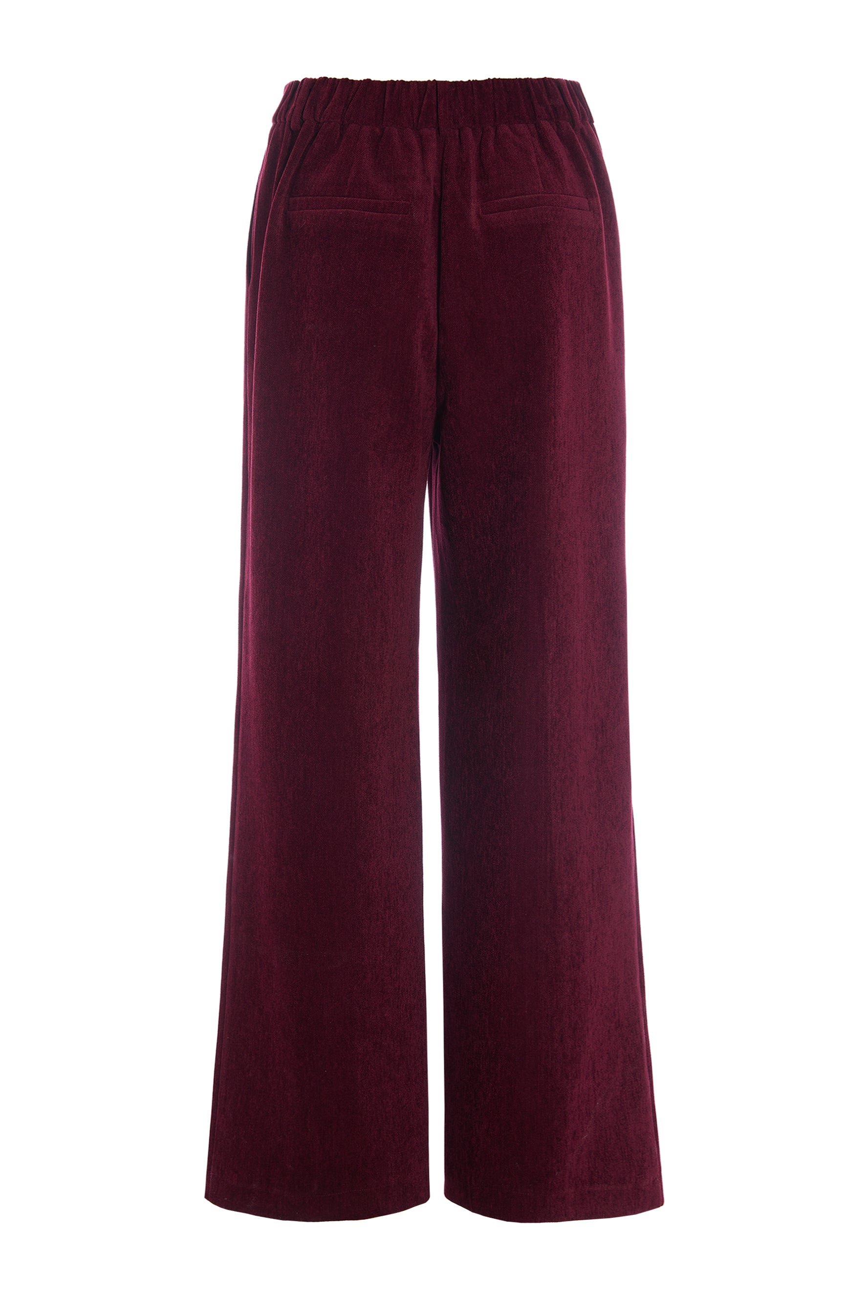HUNKØN Petra Trousers Trousers Burgundy