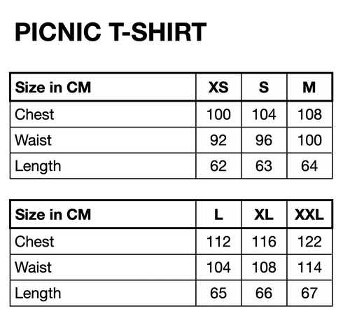 HUNKØN Picnic T-shirt T-shirts White