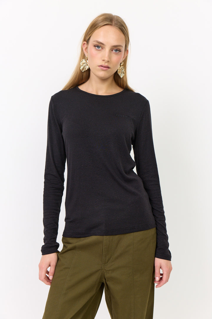 HUNKØN Rebekka Blouse Blouses Black