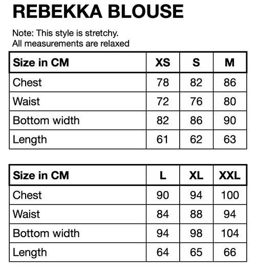 HUNKØN Rebekka Blouse Blouses Brown