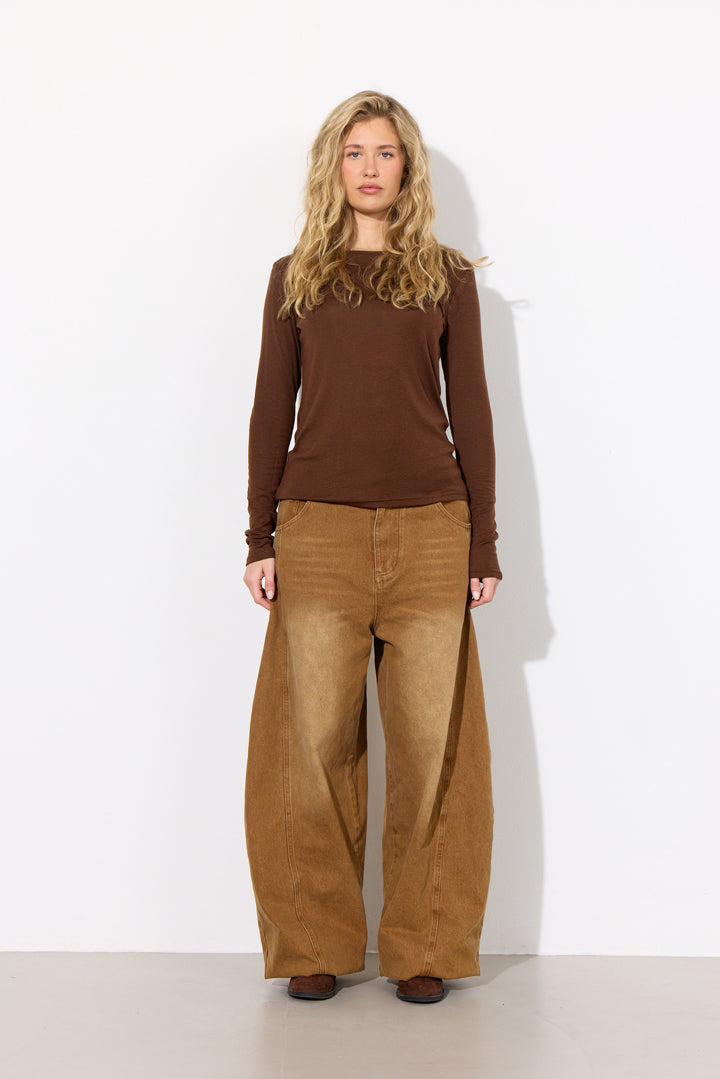 HUNKØN Rebekka Blouse Blouses Brown