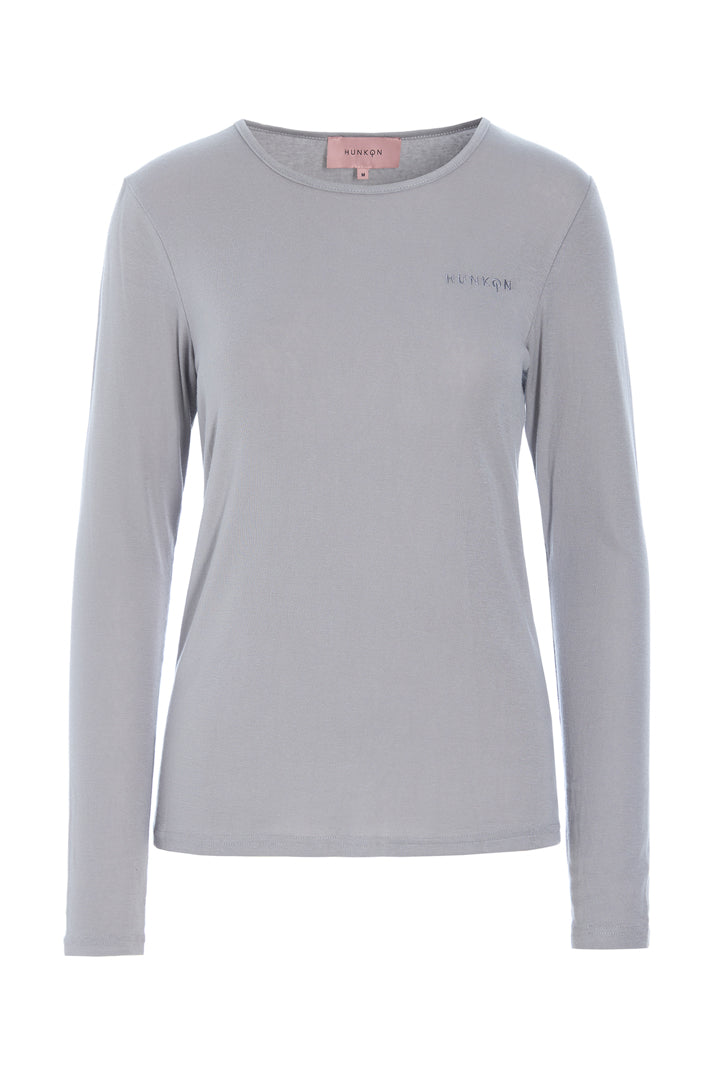 HUNKØN Rebekka Blouse Blouses Grey