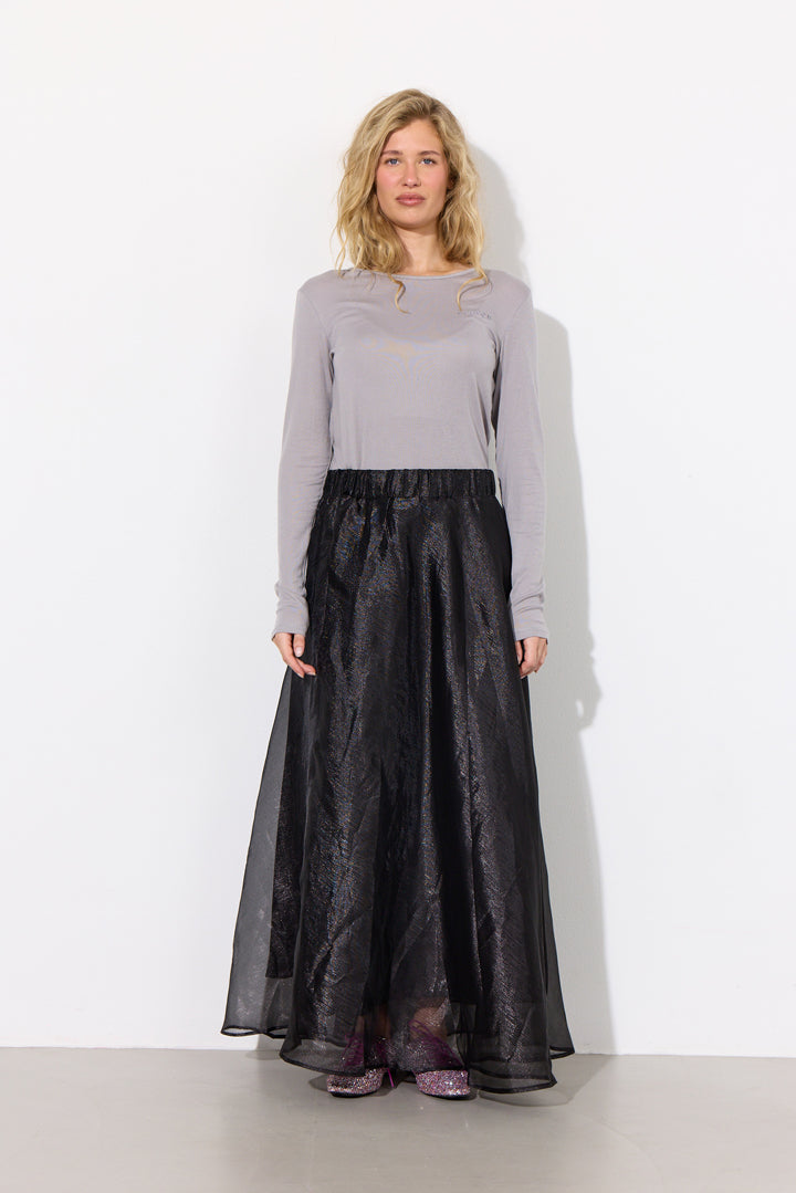 HUNKØN Rebekka Blouse Blouses Grey