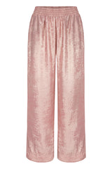 HUNKØN Robin Trousers Trousers Rose Metallic
