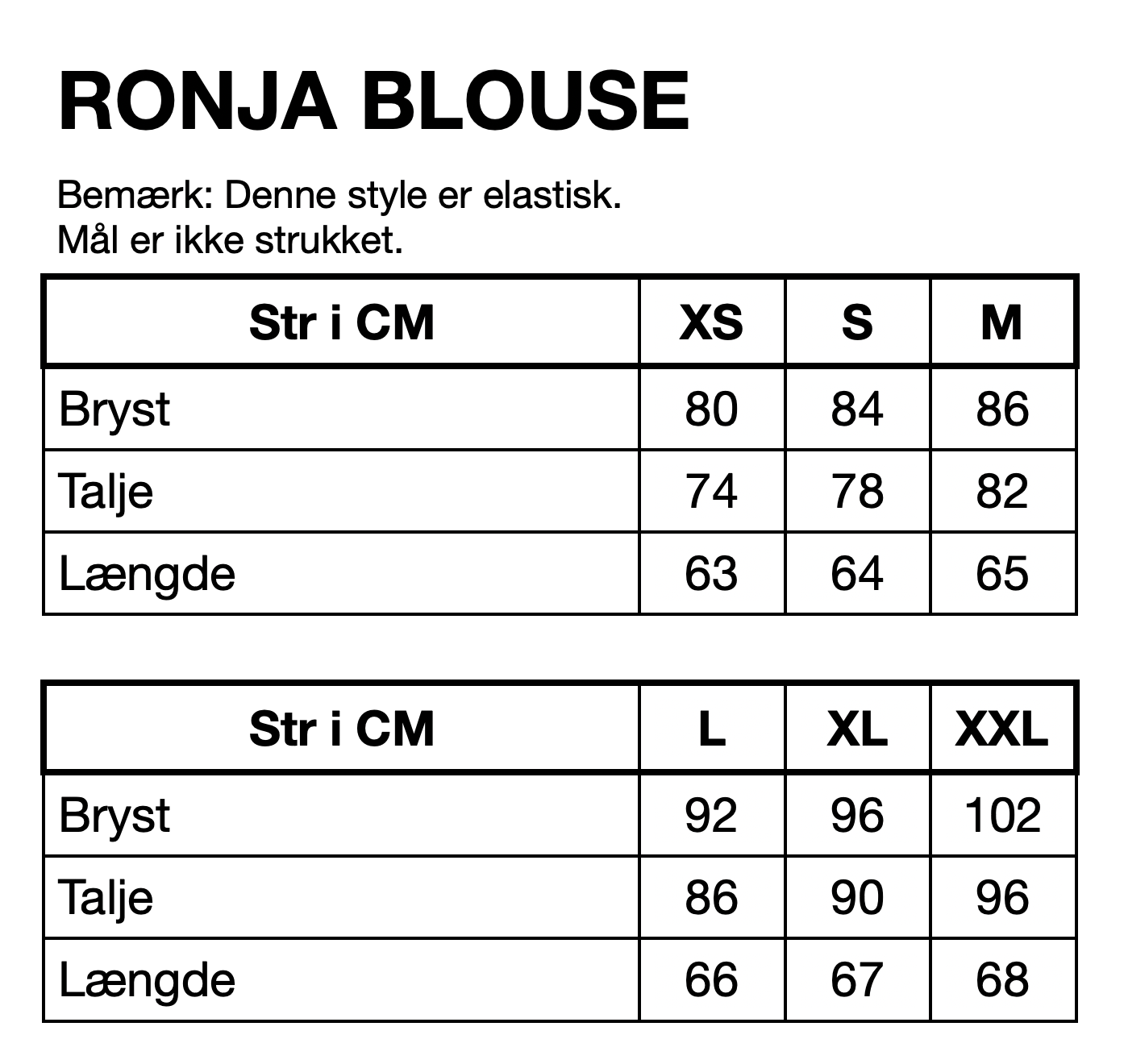 HUNKØN Ronja Blouse Blouses Beige