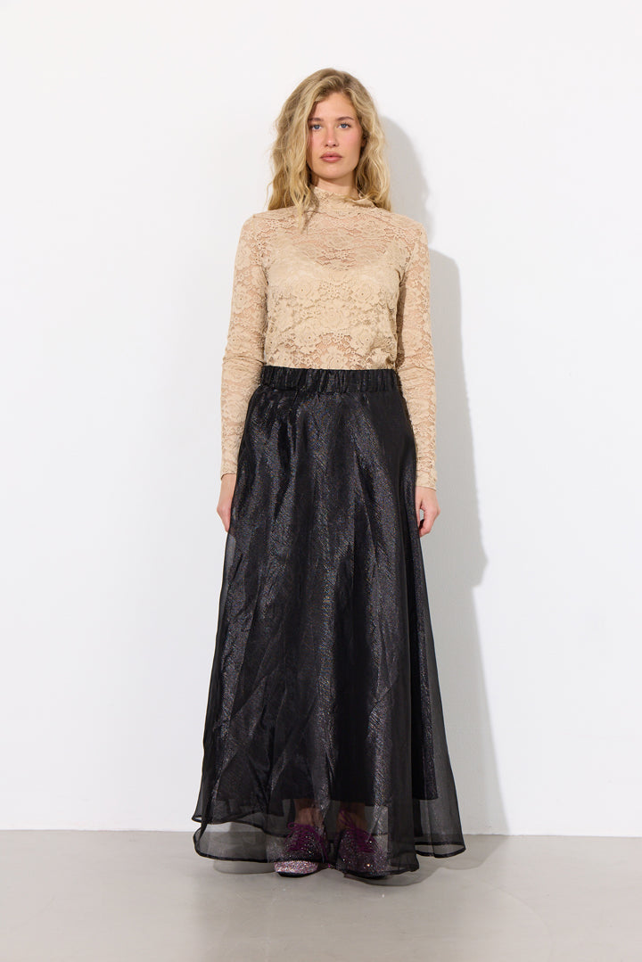 HUNKØN Ronja Blouse Blouses Beige