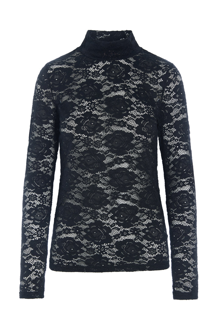 HUNKØN Ronja Blouse Blouses Black