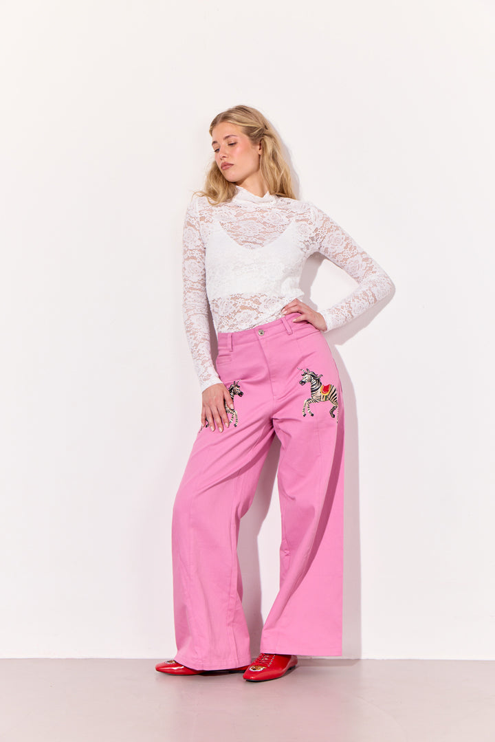 HUNKØN Ronja Blouse Blouses White