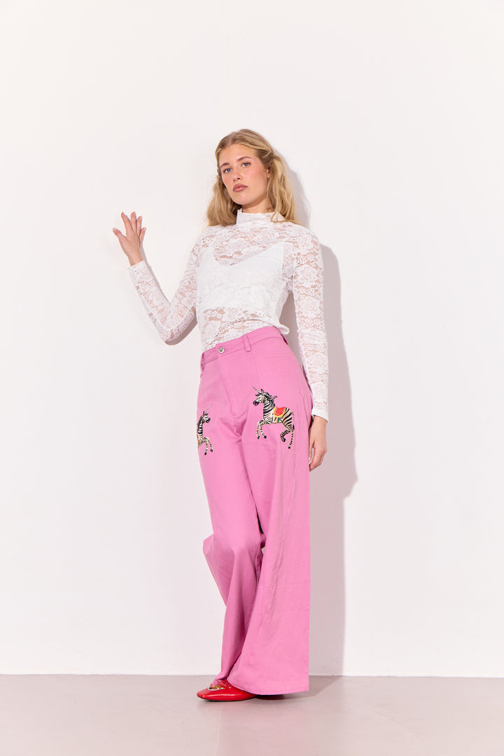 HUNKØN Ronja Blouse Blouses White