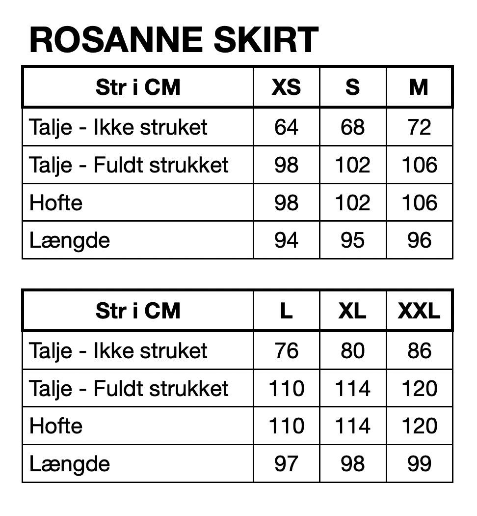 HUNKØN Rosanne skirt Skirts Pink