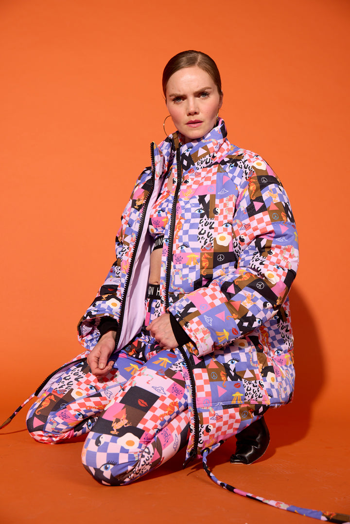 HUNKØN Roxanna Jacket Jackets Multiverse Art Print