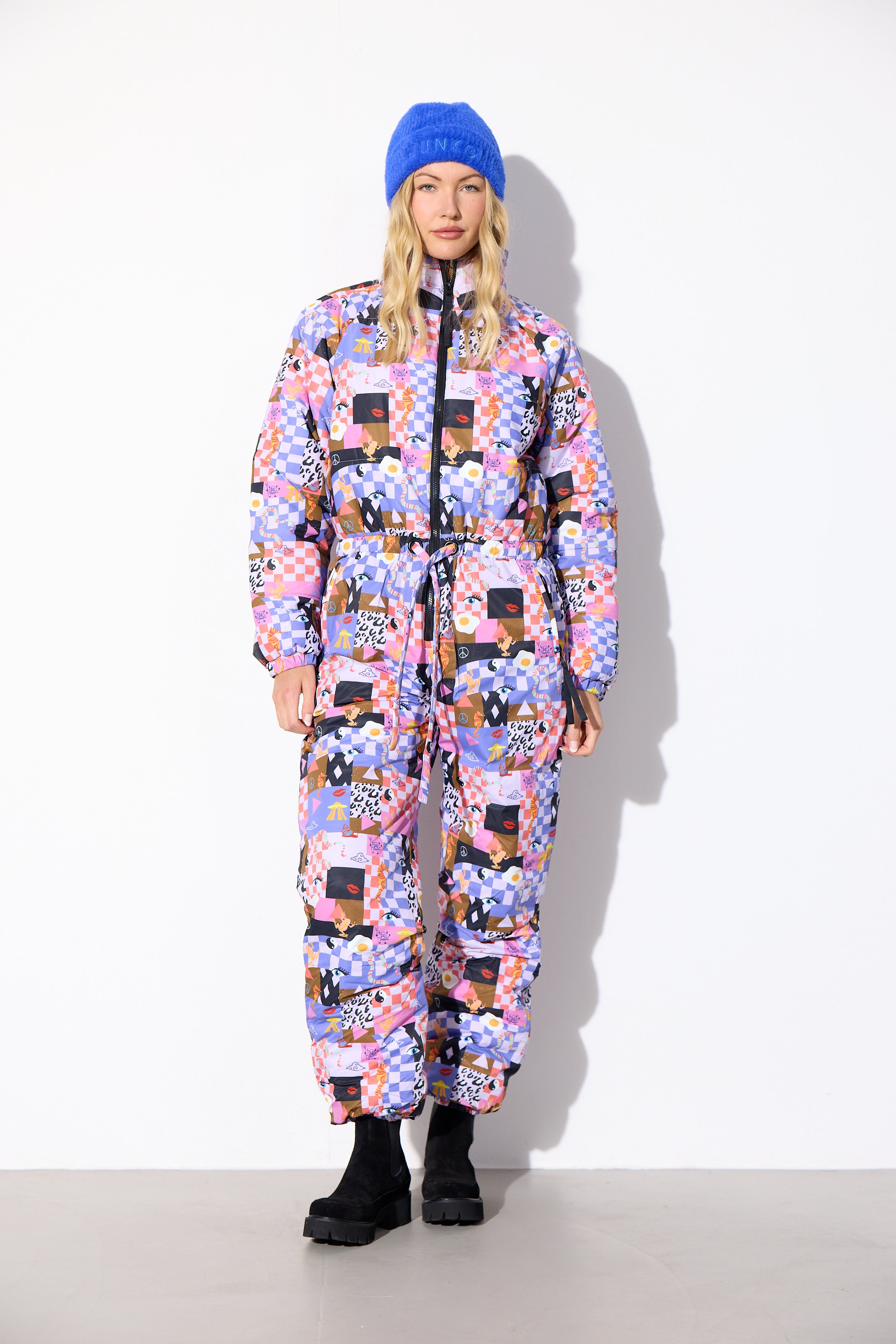HUNKØN Roxanna Snowsuit Jumpsuits Multiverse Art Print
