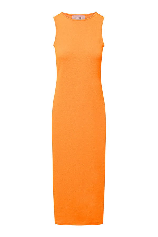 HUNKØN Roxy Dress Dresses Neon Orange