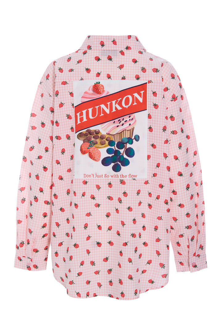 HUNKØN Ruth Shirt Shirts Pink