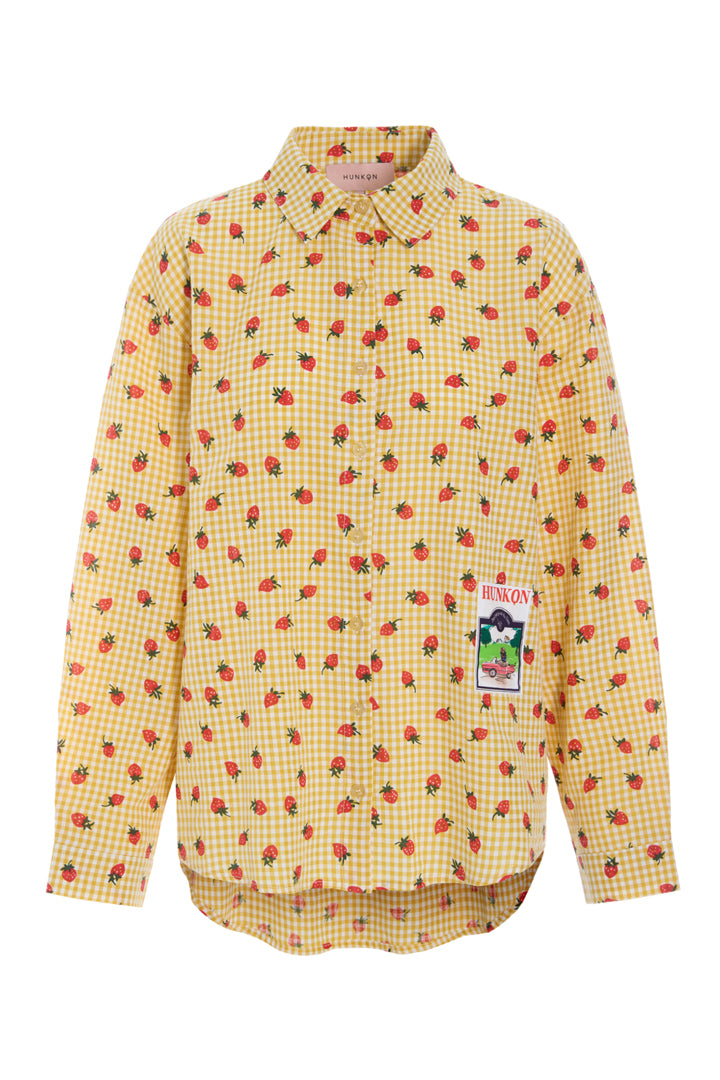 HUNKØN Ruth Shirt Shirts Yellow