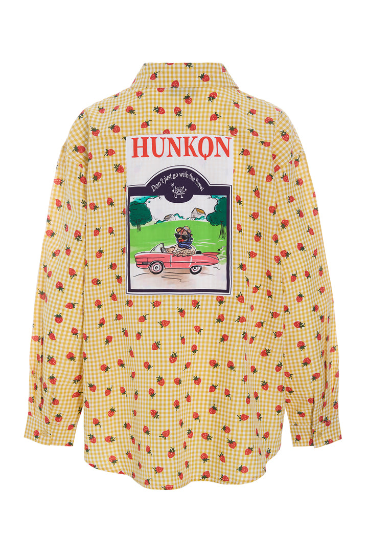 HUNKØN Ruth Shirt Shirts Yellow