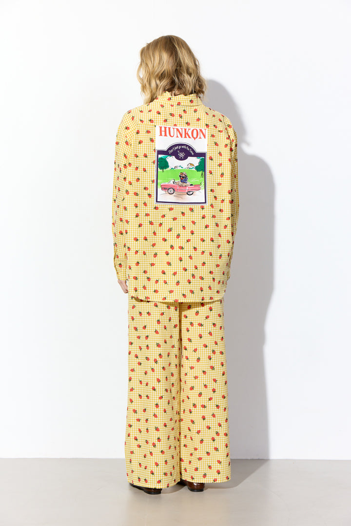 HUNKØN Ruth Shirt Shirts Yellow