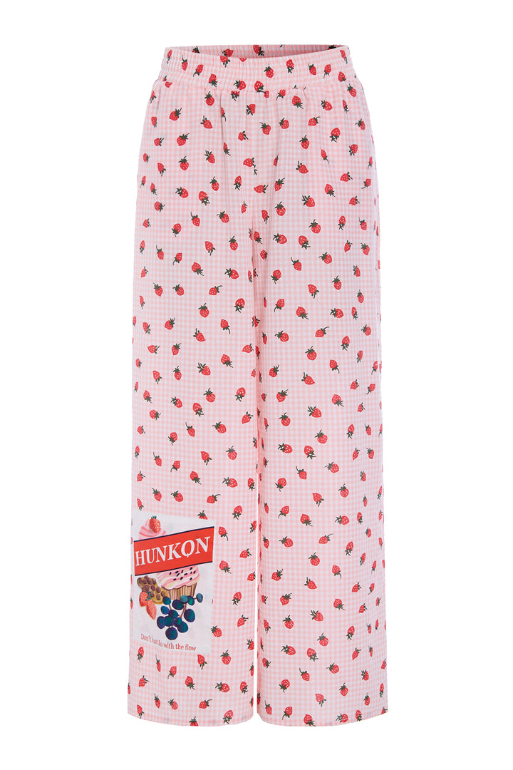 HUNKØN Ruth Trousers Trousers Pink