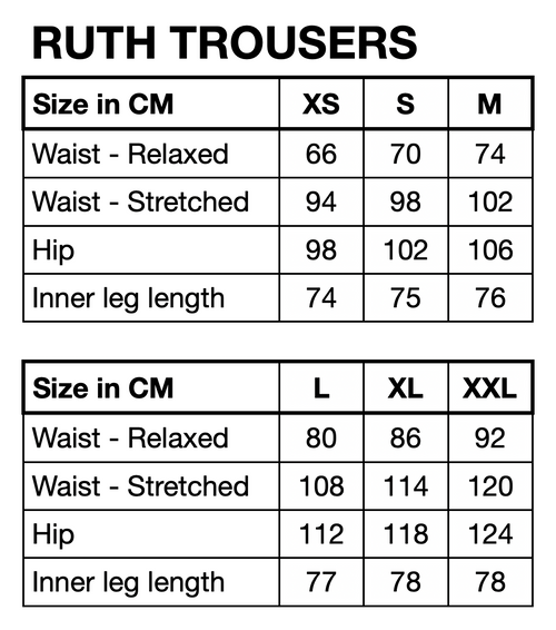 HUNKØN Ruth Trousers Trousers Yellow