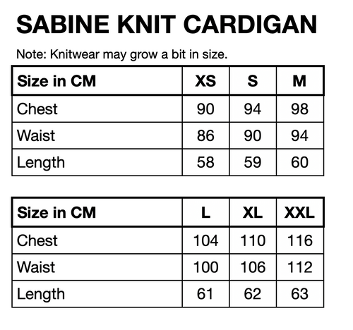 HUNKØN Sabine Knit Cardigan Cardigans Rose