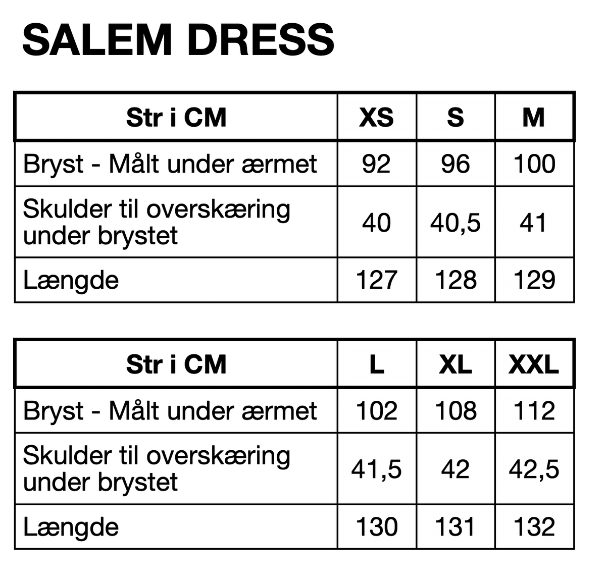 HUNKØN Salem Dress Dresses Black