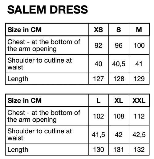 HUNKØN Salem Dress Dresses White
