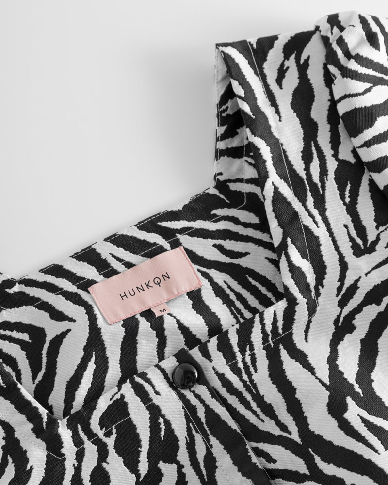 HUNKØN Sanna Blouse Blouses Zebra Striped