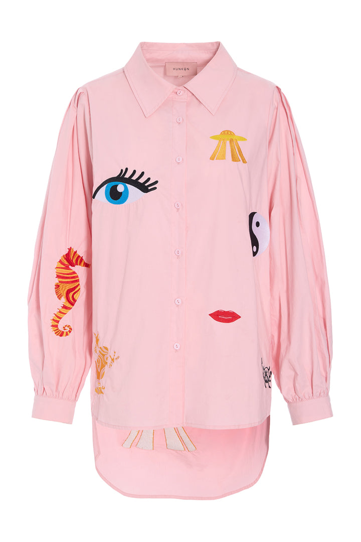 HUNKØN Sasha Shirt Shirts Pink