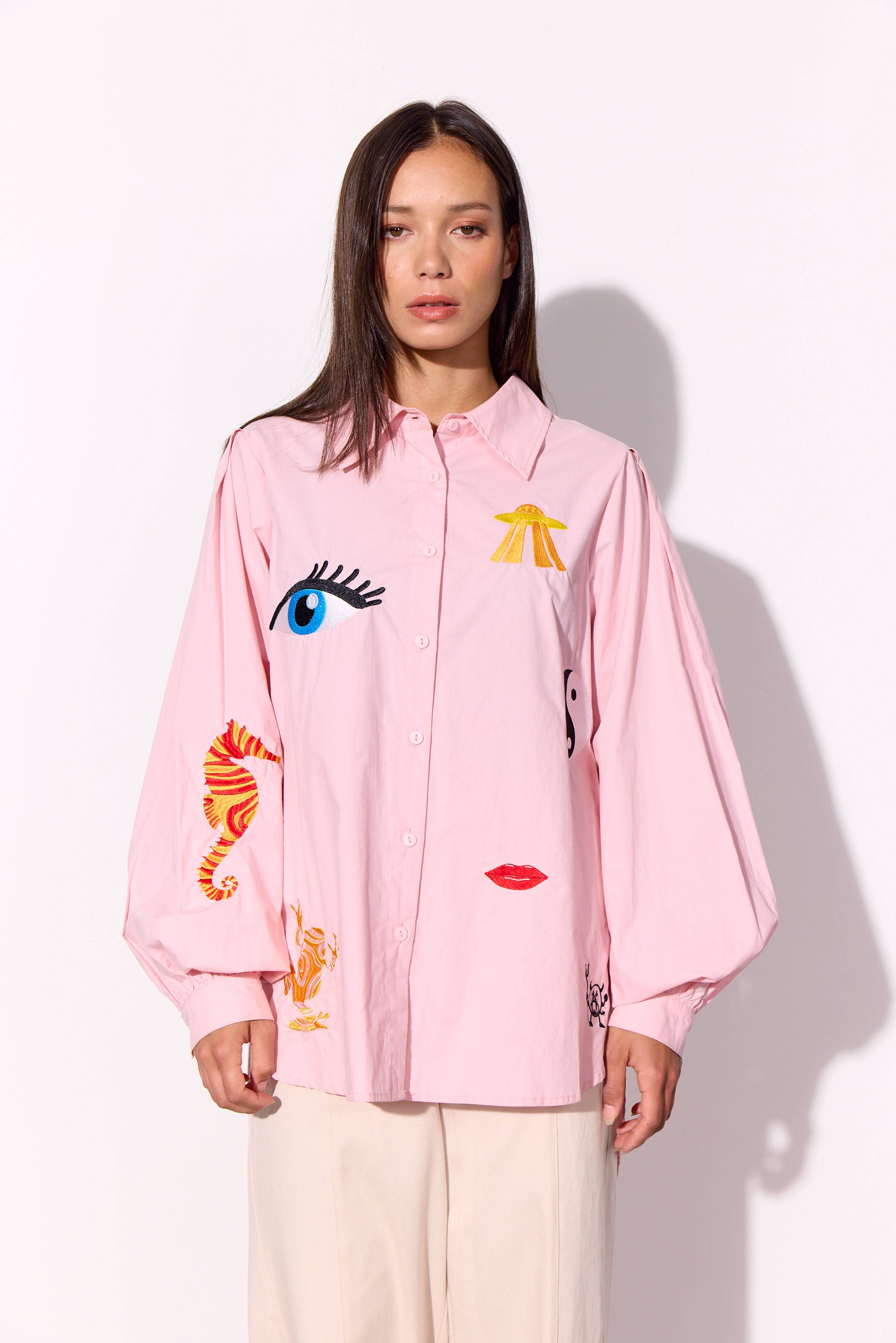 HUNKØN Sasha Shirt Shirts Pink