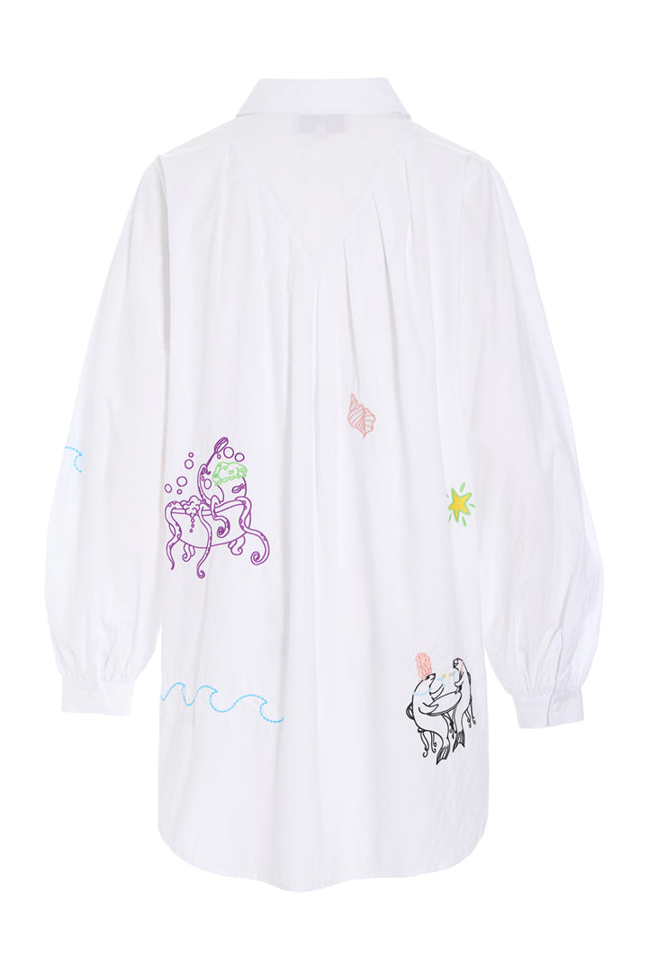 HUNKØN Sasha Shirt Shirts White