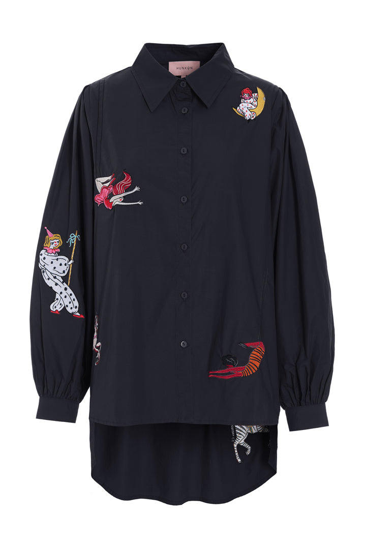 HUNKØN Sasha Shirt Shirts Black
