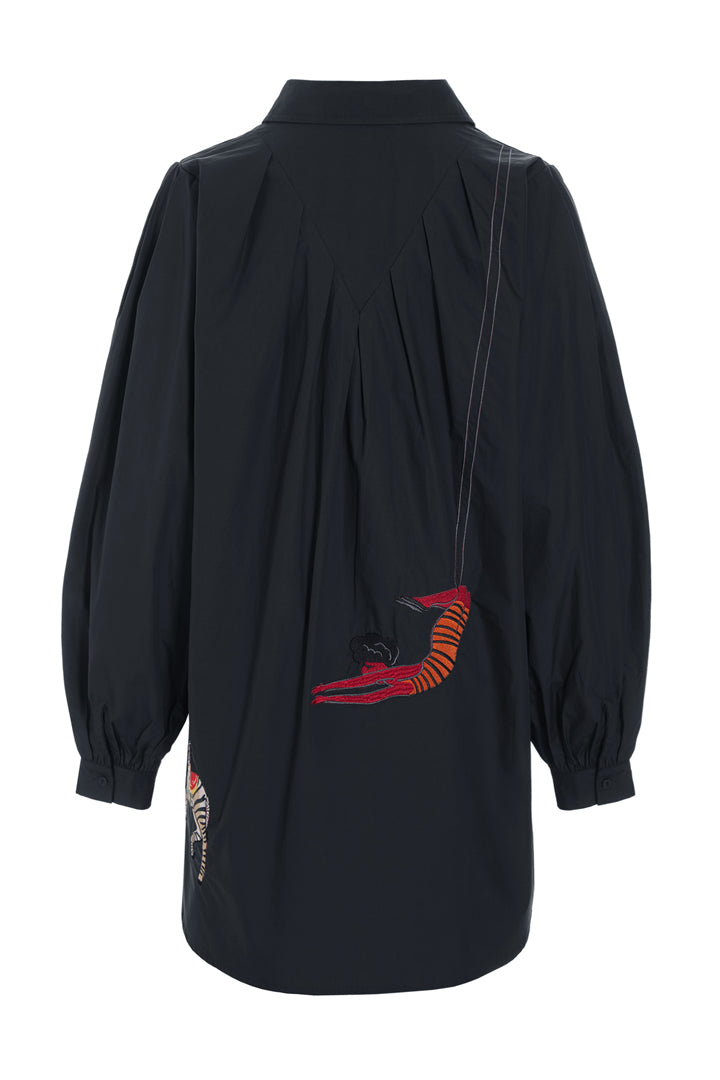 HUNKØN Sasha Shirt Shirts Black