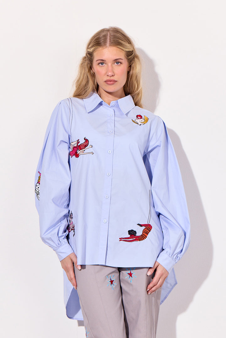 HUNKØN Sasha Shirt Shirts Light Blue