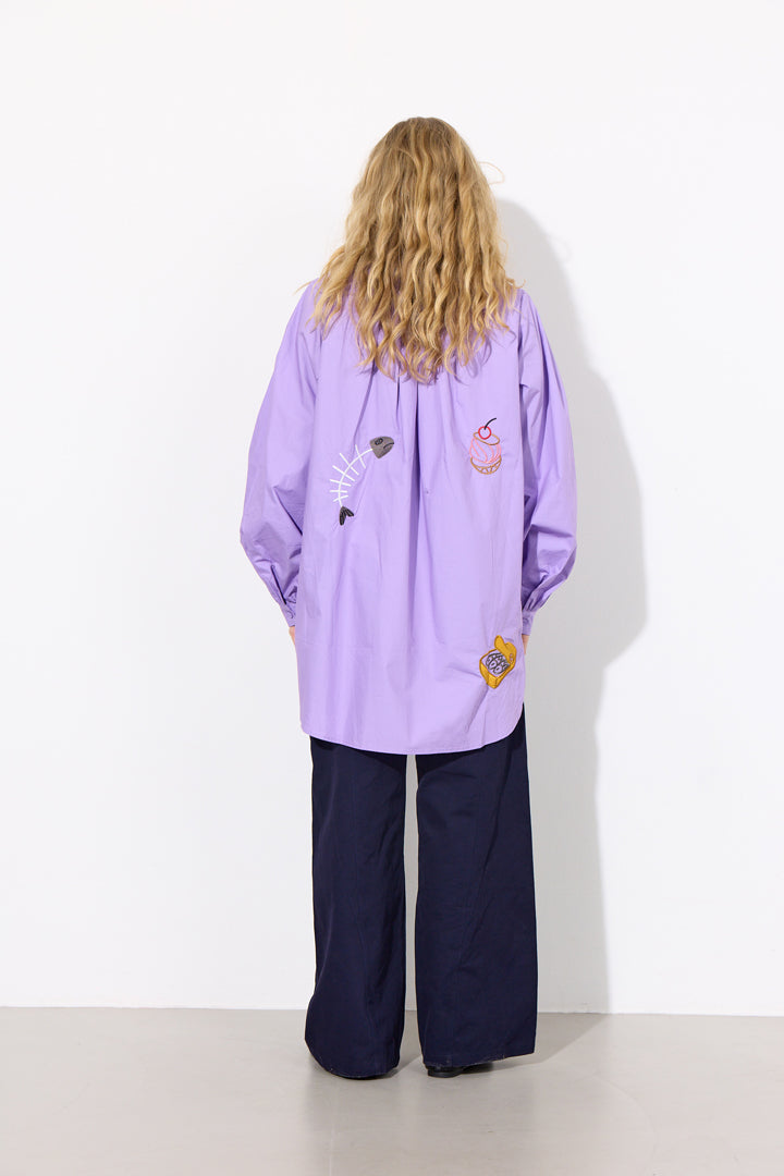 HUNKØN Sasha Shirt Shirts Lavender