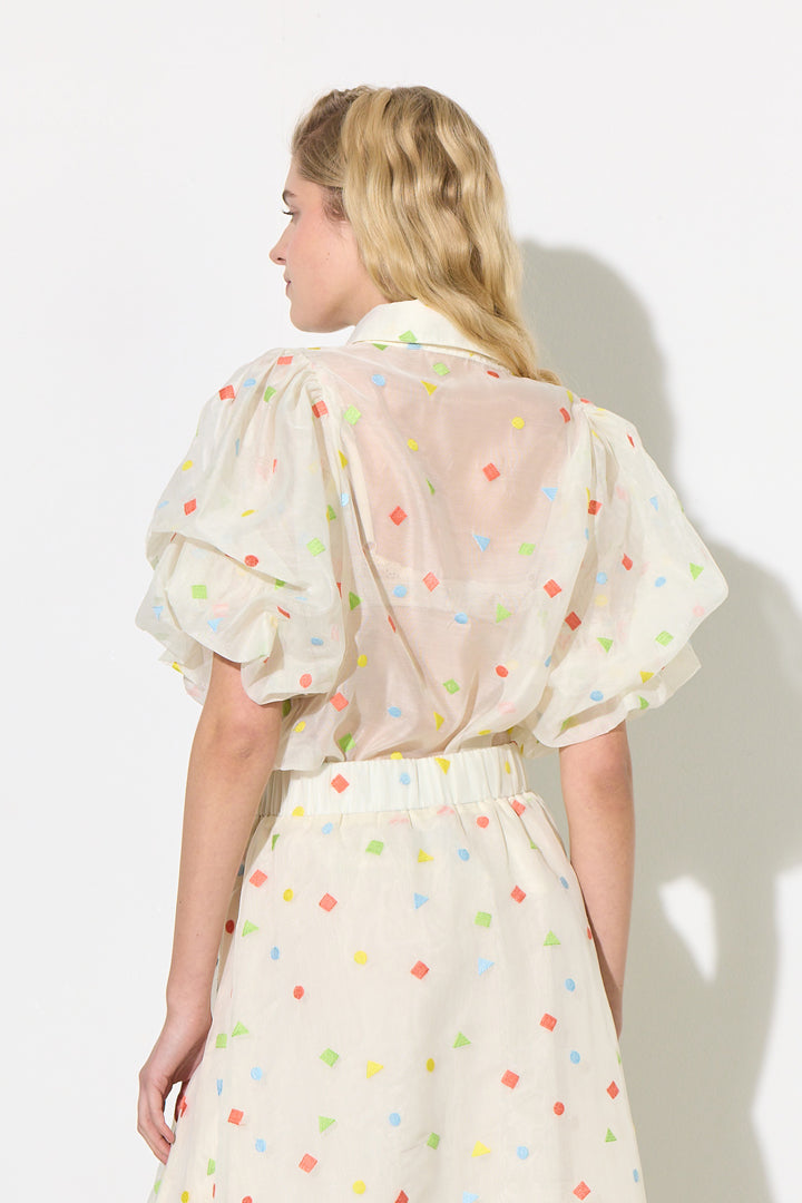 HUNKØN Sharon Shirt Shirts Confetti