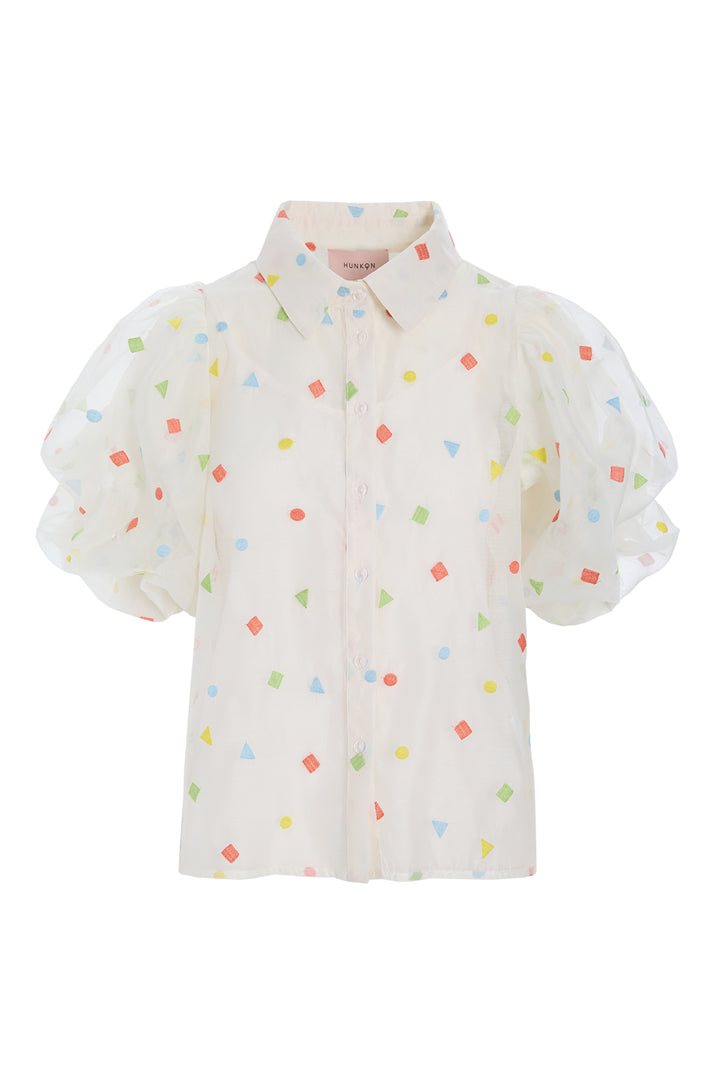 HUNKØN Sharon Shirt Shirts Confetti