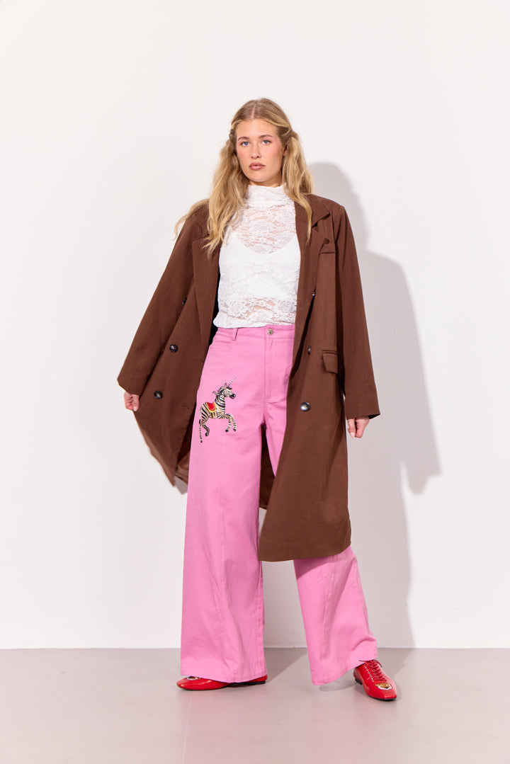 HUNKØN Sia Coat Coats Chestnut