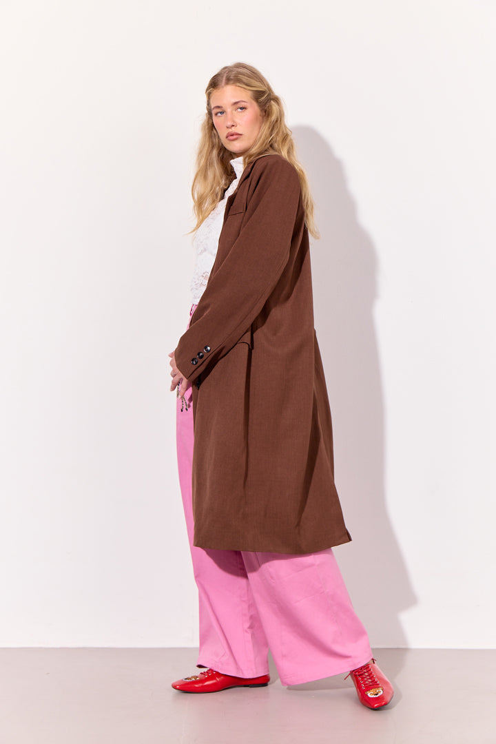HUNKØN Sia Coat Coats Chestnut