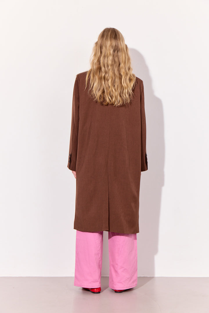 HUNKØN Sia Coat Coats Chestnut