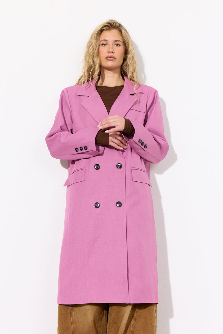 HUNKØN Sia Coat Coats Dusty Rose