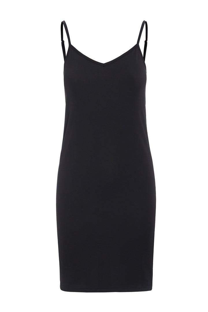 HUNKØN Simone Strap Dress Dresses Black