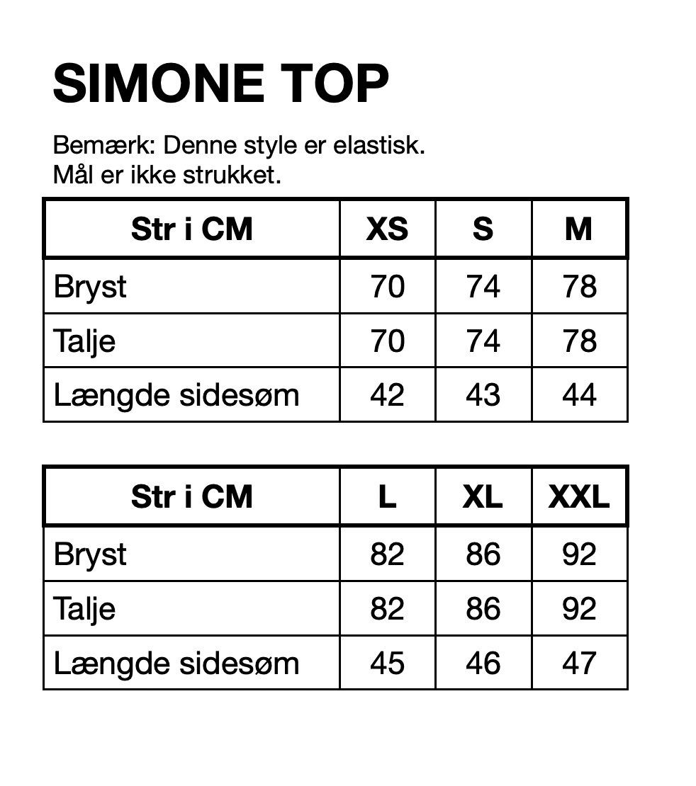 HUNKØN Simone Top Tops Light Pink