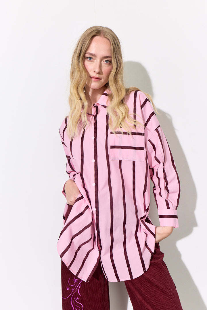 HUNKØN Sissel Shirt Shirts Pink