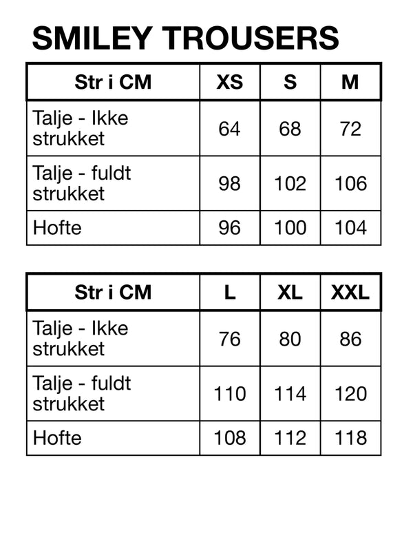 HUNKØN Smiley Trousers Trousers Green