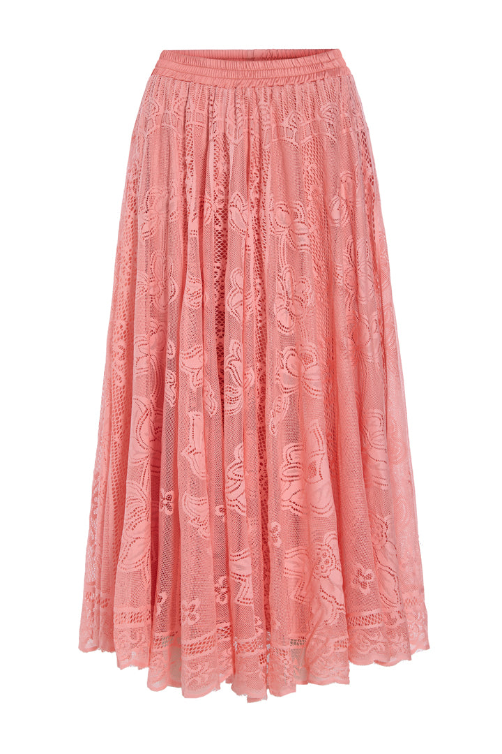 HUNKØN Stine Skirt Skirts Peach