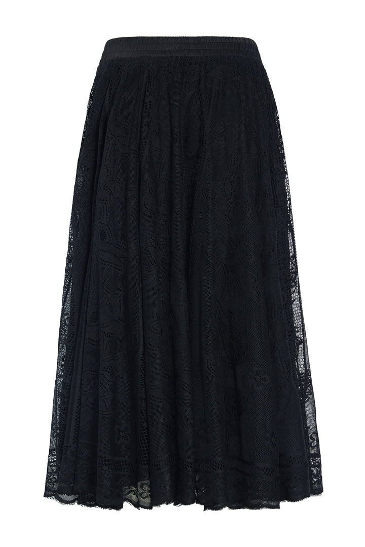 HUNKØN Stine Skirt Skirts Black